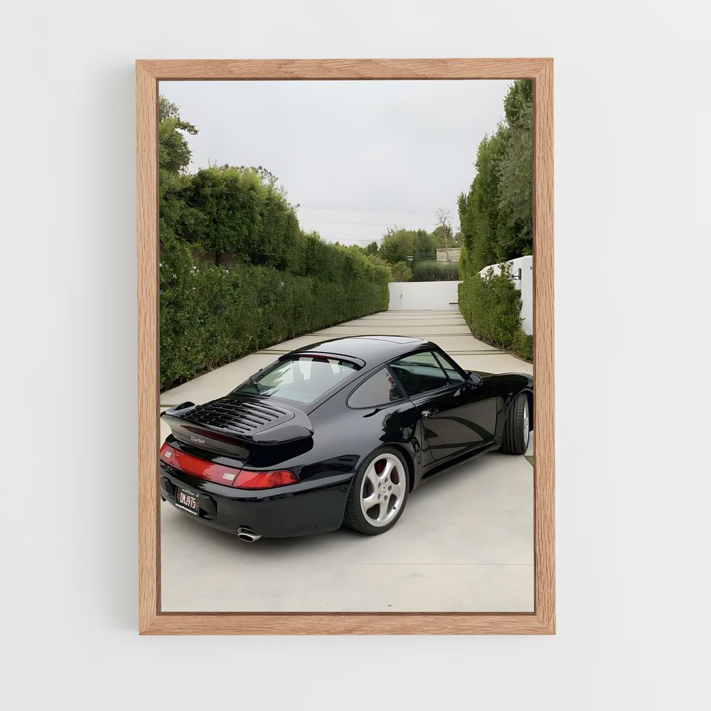 Poster dynamique turbo – affiche Porsche (vue 4)